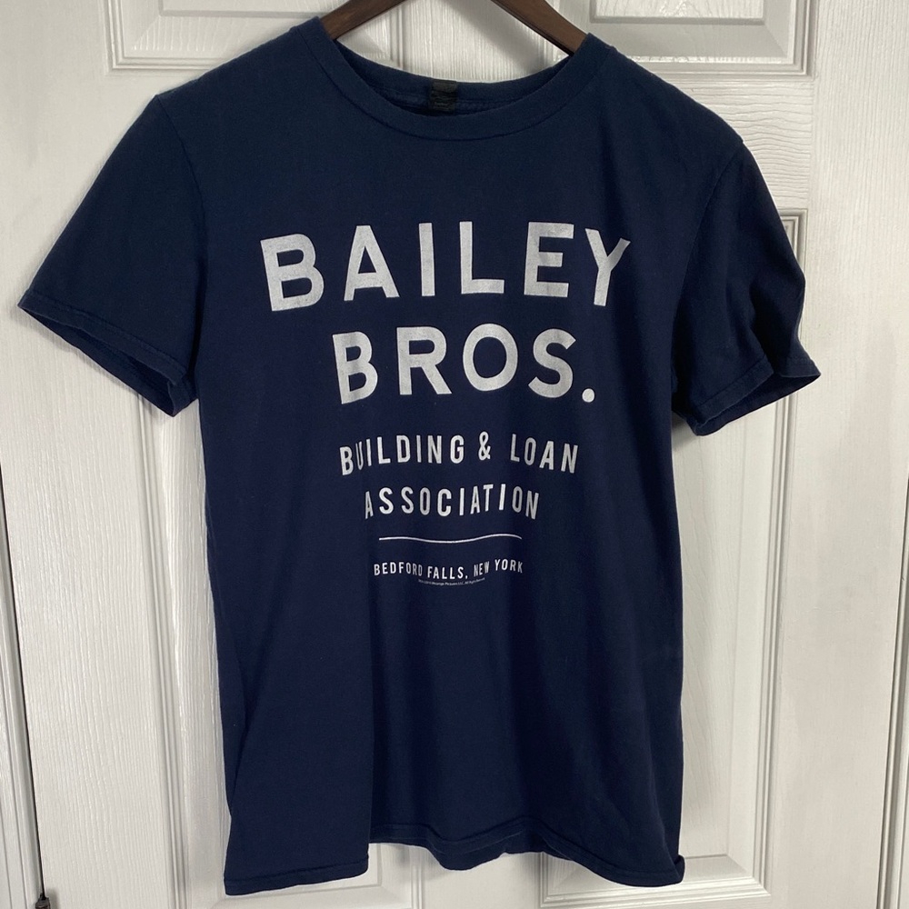 It’s a Wonderful Life Bailey Bros Mens T-Shirt Medium